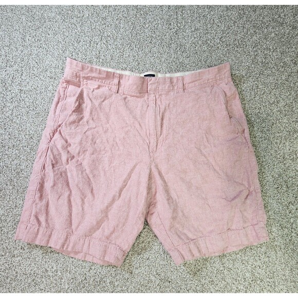 J.CREW Other - J Crew Shorts Mens 36 9in Inseam Red Washed Twill Chino Classic Fit Cotton